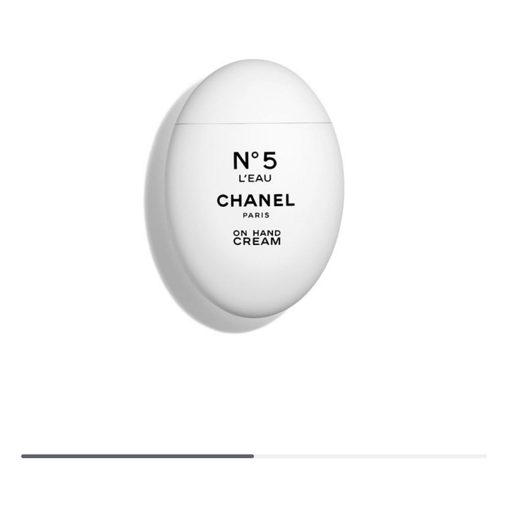 Chanel N°5 L'Eau On Hand Cream - White